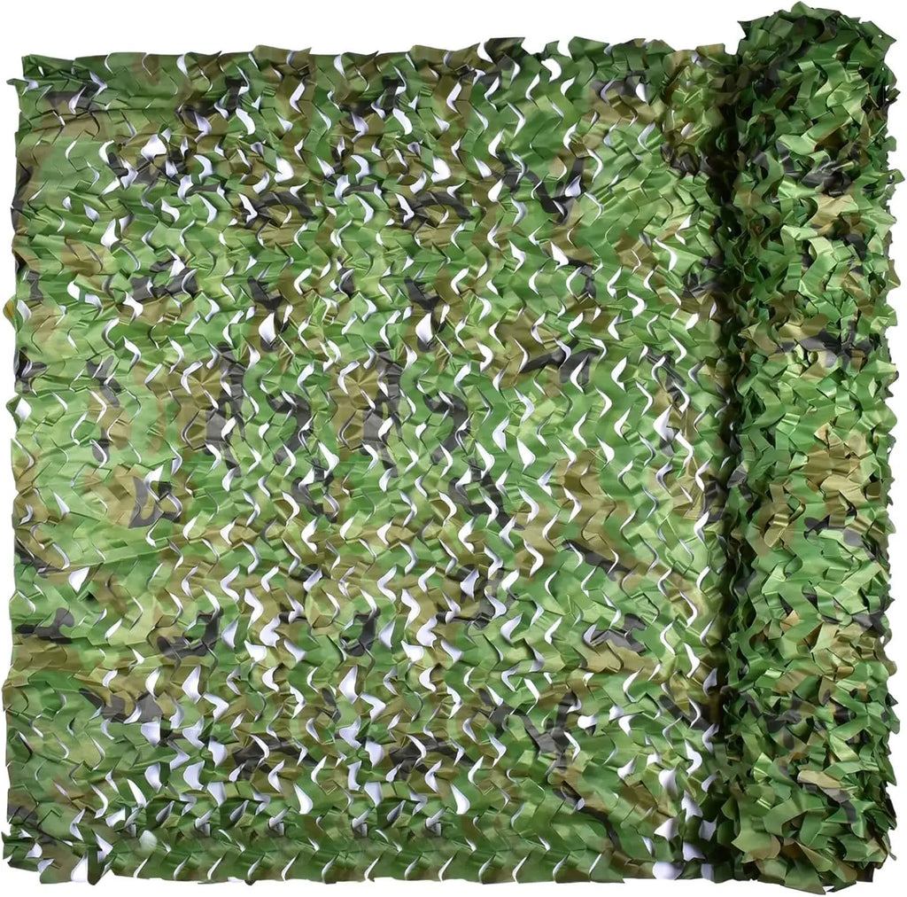 Woodland Camouflage Net – Hunting Blind, Garden & Outdoor Shade