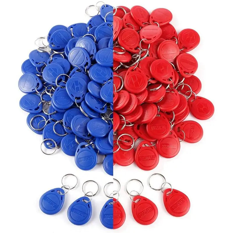 200-Pack 125KHz RFID Keyfobs TK4100 Door Access Control Tags