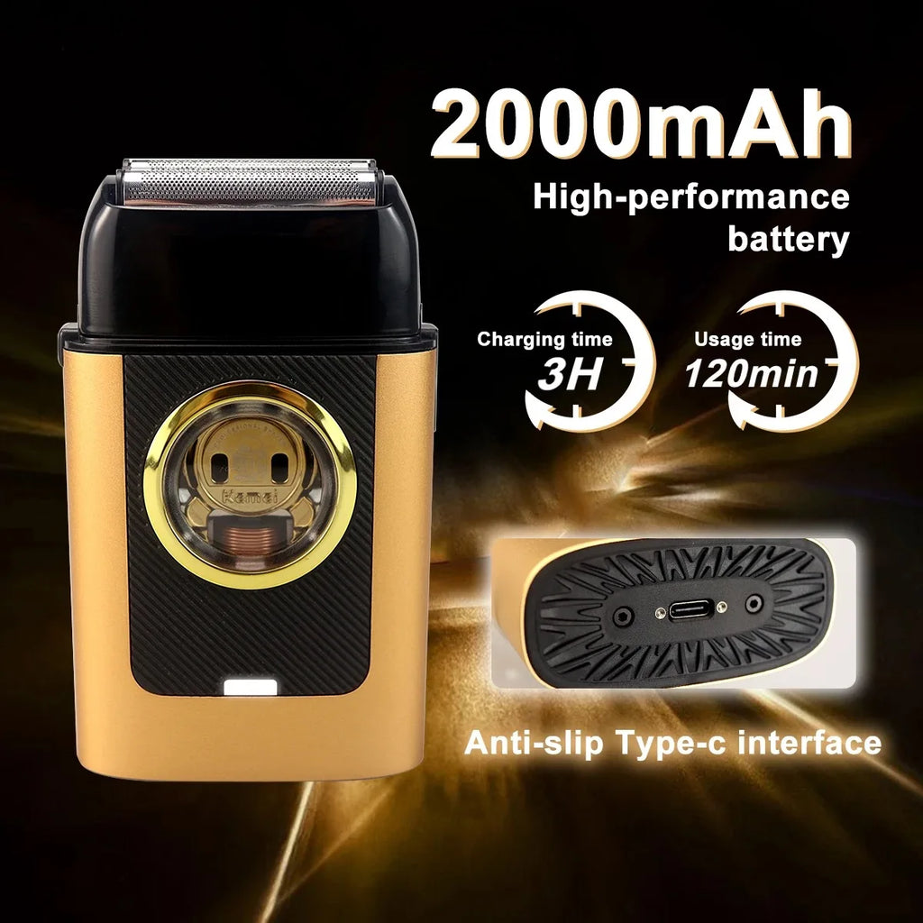Kemei KM-T409 Electric Foil Shaver 8000RPM Triple Blade Men's Razor