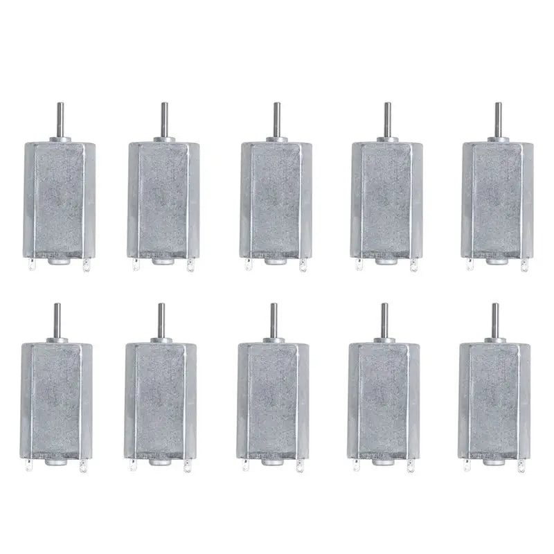 10-Pack DC 3-12V 29712RPM 180 Micro Motor for RC Hobby Aircraft
