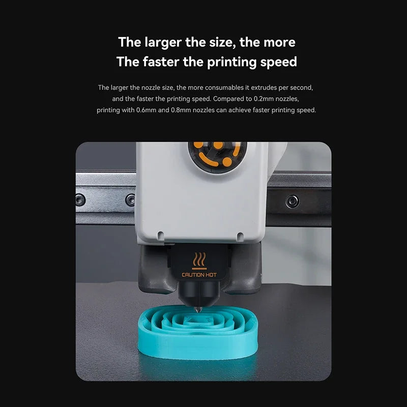 Hotend Kit for Bambu Lab A1/A1 Mini – Brass & Hardened Steel