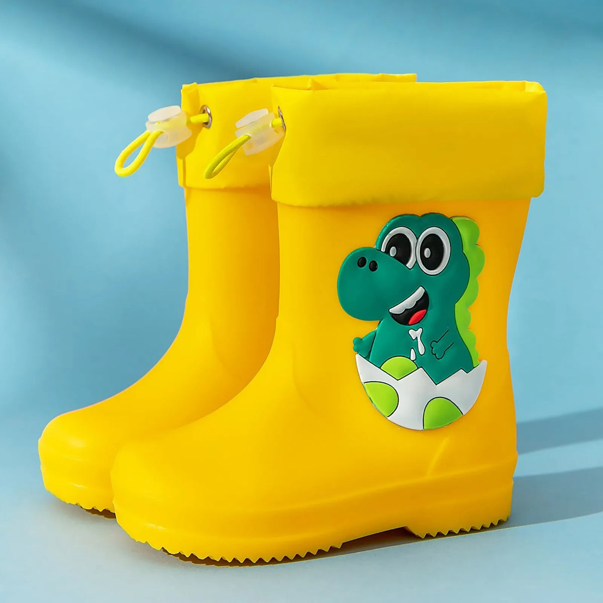 Kids Dinosaur Rain Boots – Waterproof Toddler Rubber Boots