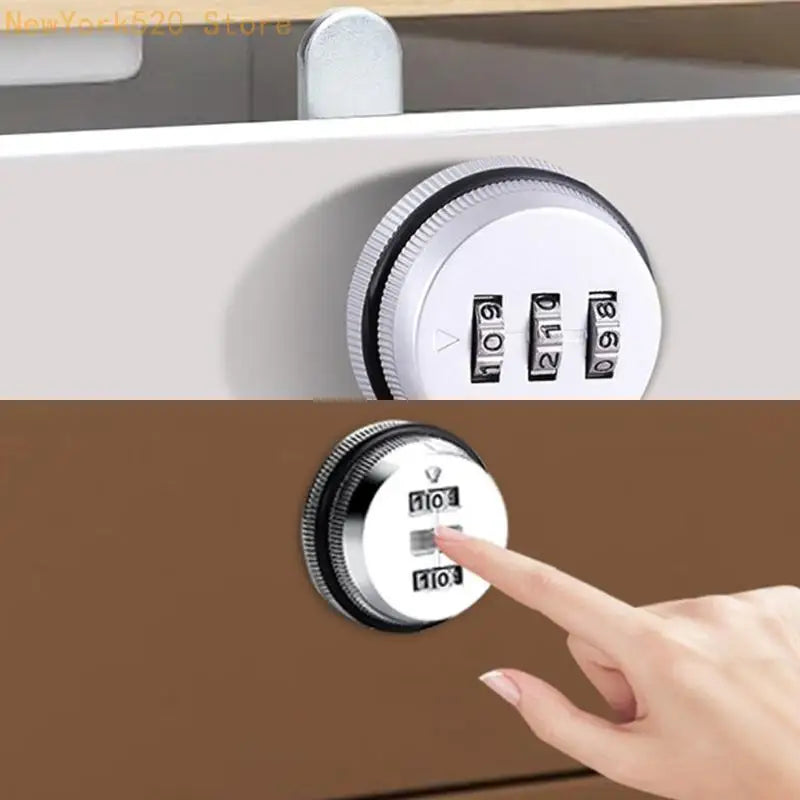 2-Pack 3-Digit Combination Lock for Mailbox & Cabinet