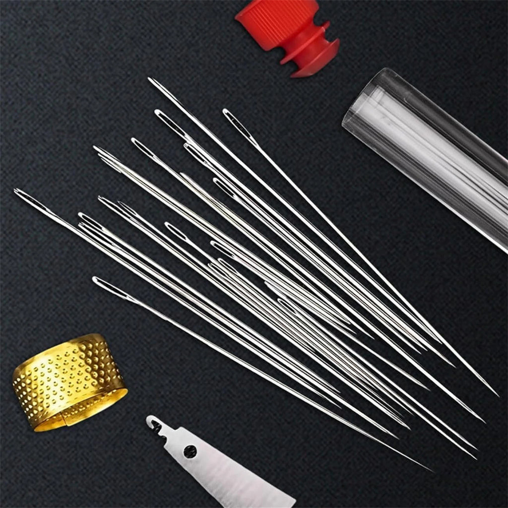 36-Piece Sewing Kit – Hand Needles, Thread Spools & Accessories