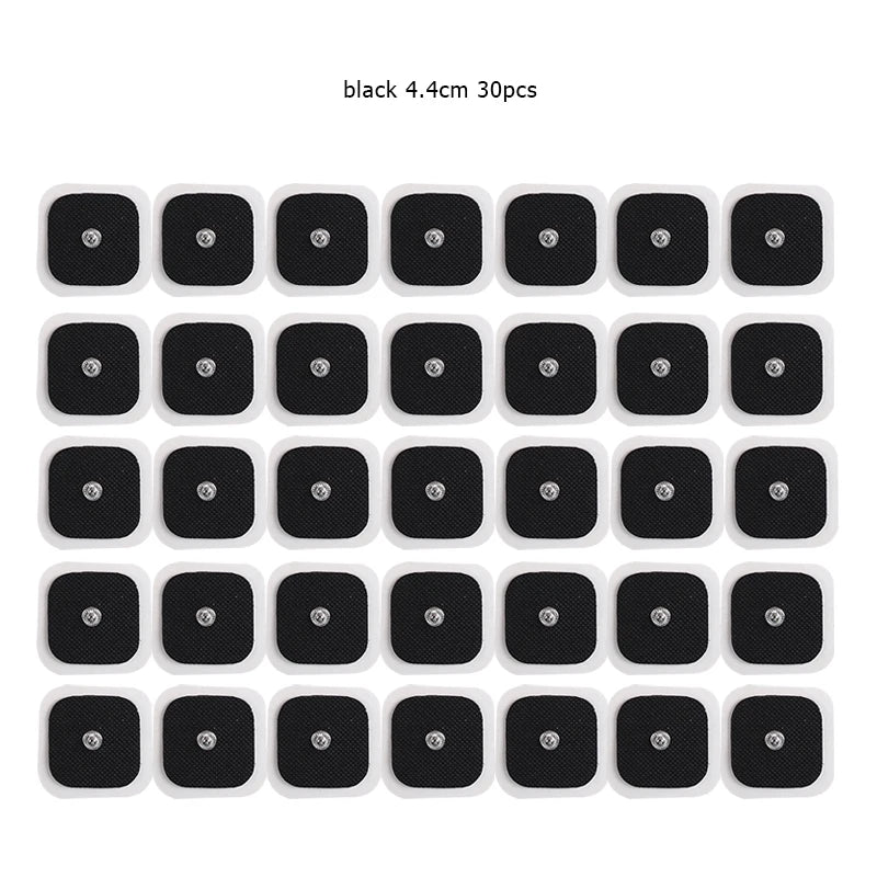TENS Electrode Pads 4x4cm Reusable Self-Adhesive Gel 10 Pack