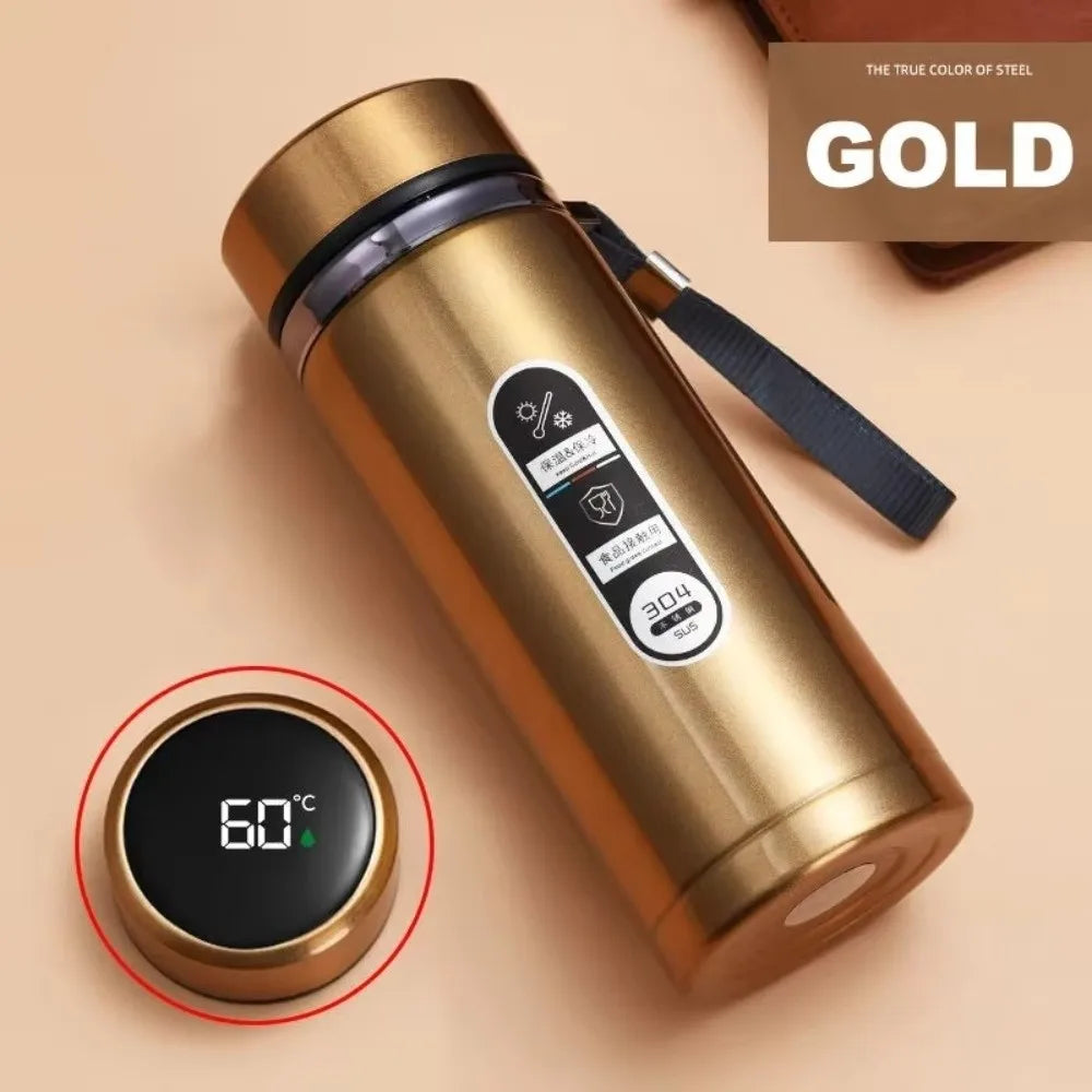 500ml Insulated Water Bottle with LED Temperature Display