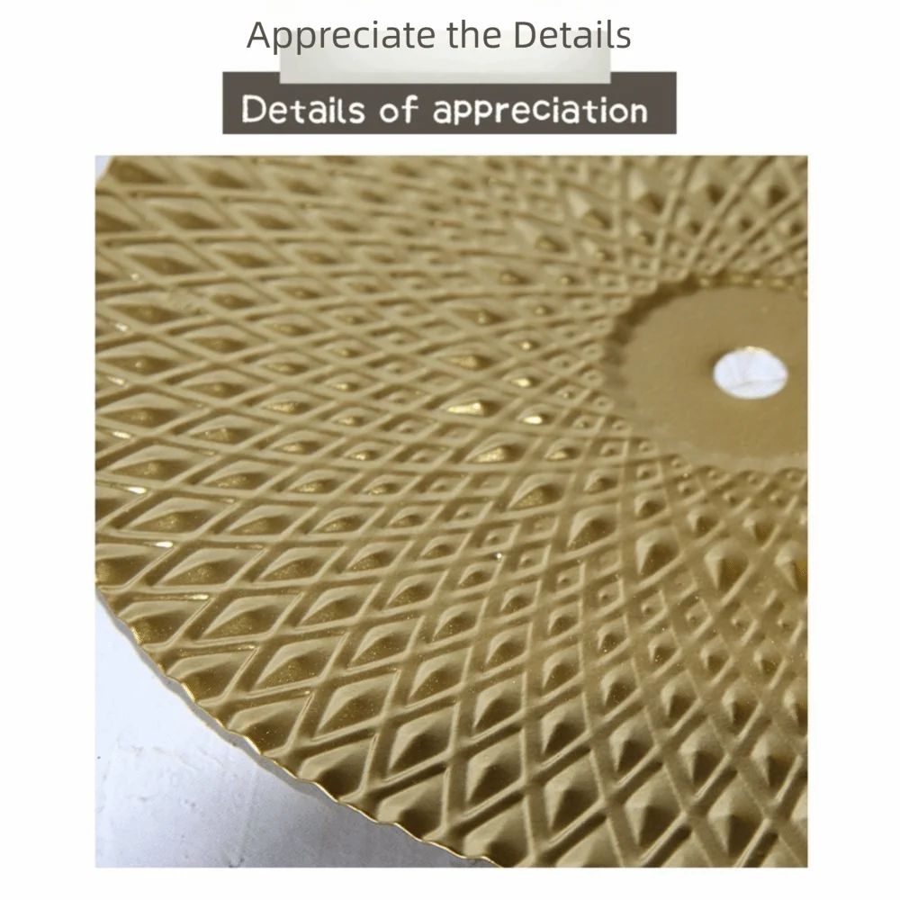 Modern Gold Iron Round Wall Hanging Decoration Ornament