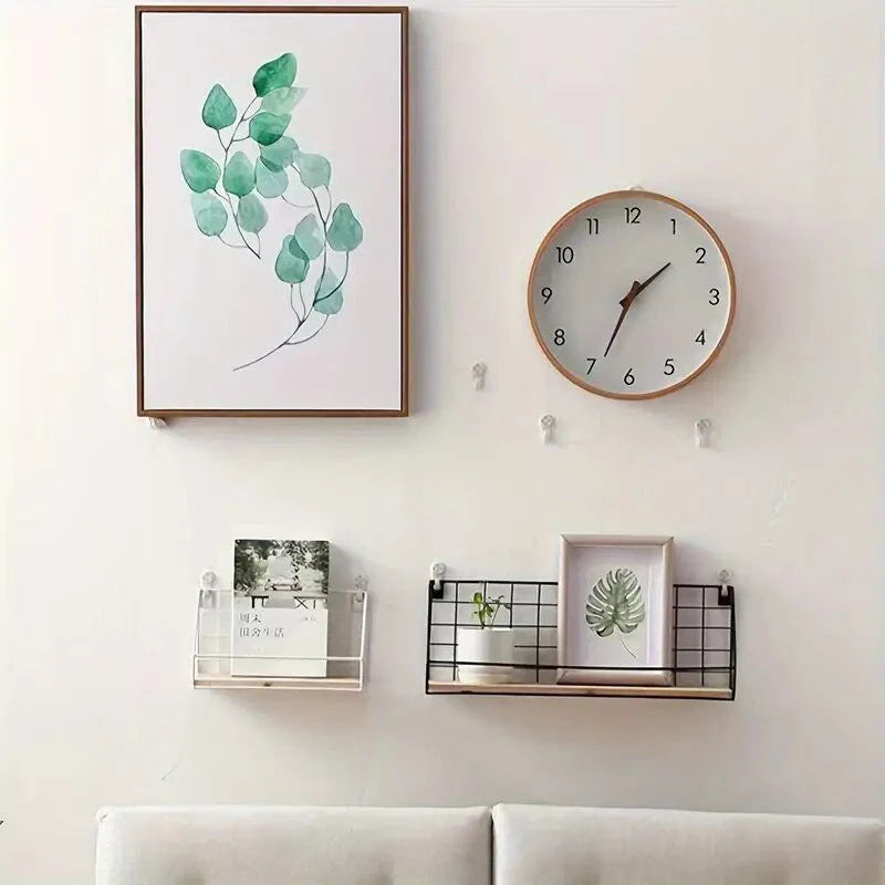 Invisible Wall Hooks & Picture Hangers – No-Drill Nail Kit