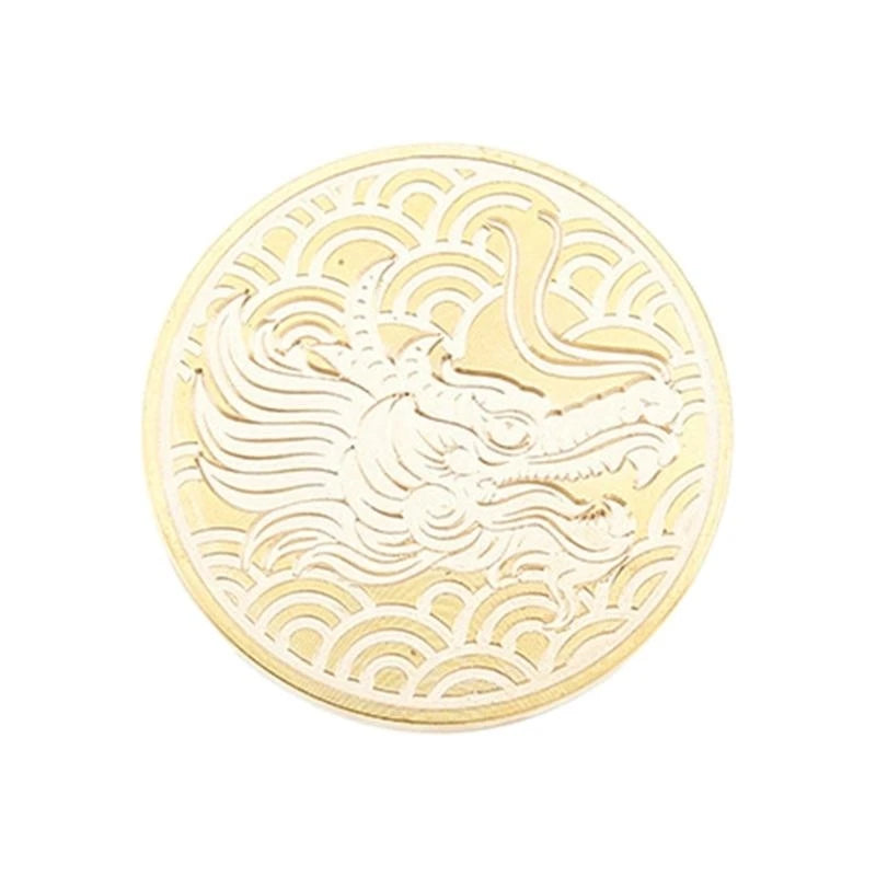 Chinese New Year Brass Wax Seal Stamp Head | Spring Festival