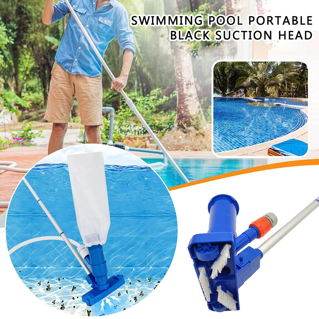 Portable Pool Vacuum Cleaner with Handle – Above Ground Pools