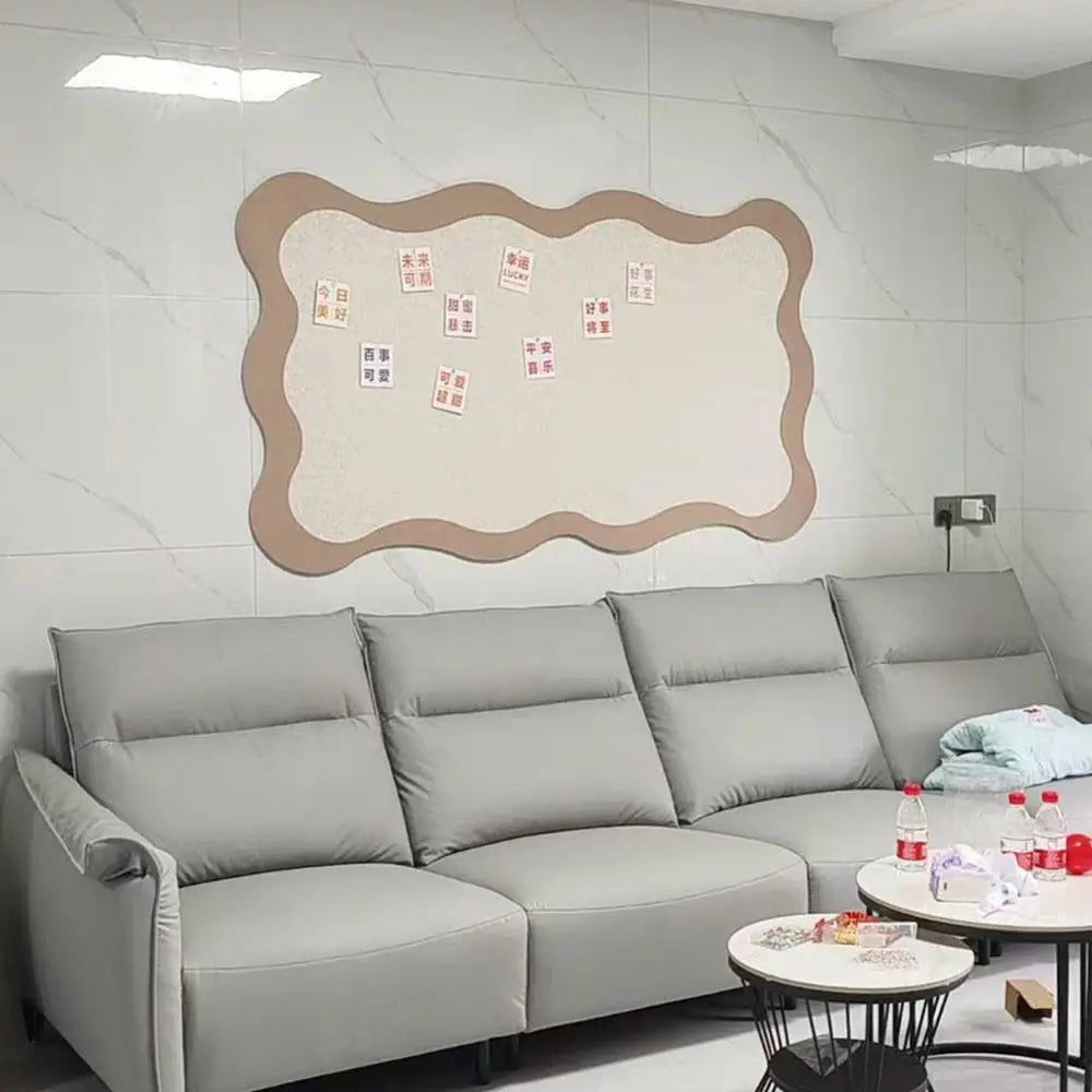 Self-Adhesive Felt Board Wall Sticker 60x40cm – No-Drill Display
