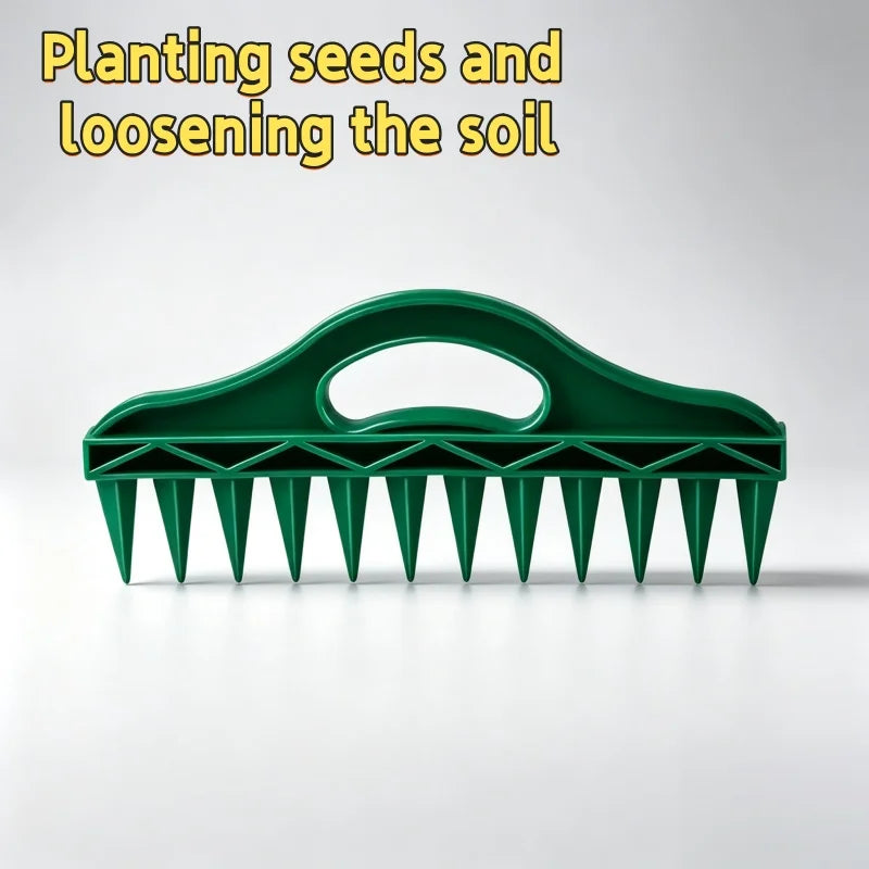 Manual Garden Dibber Seed Spacing Tool – Plastic Soil Puncher