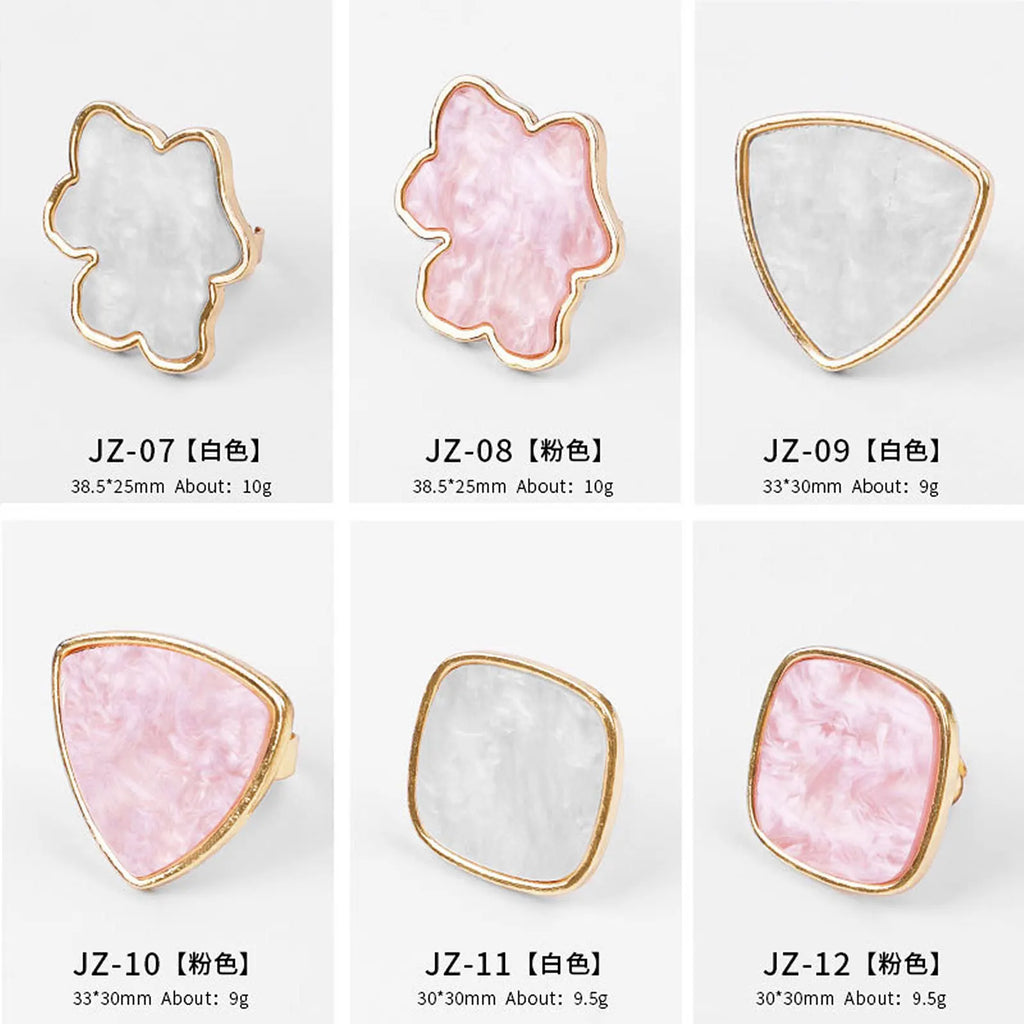 Wearable Nail Ring Palette – Resin Gel Polish Mixing Tray