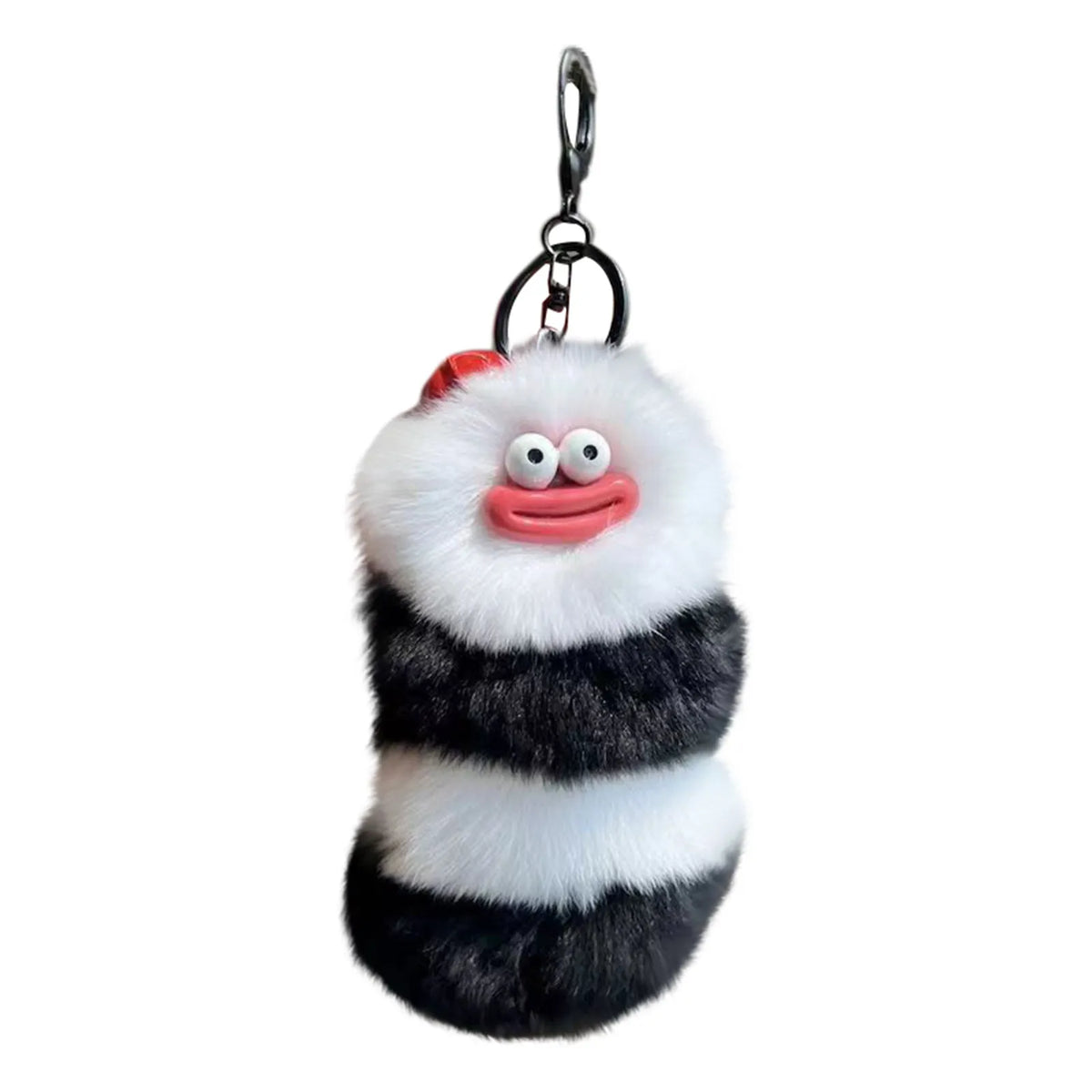 Plush Worm Keychain – Cute Back to School Gift Charm