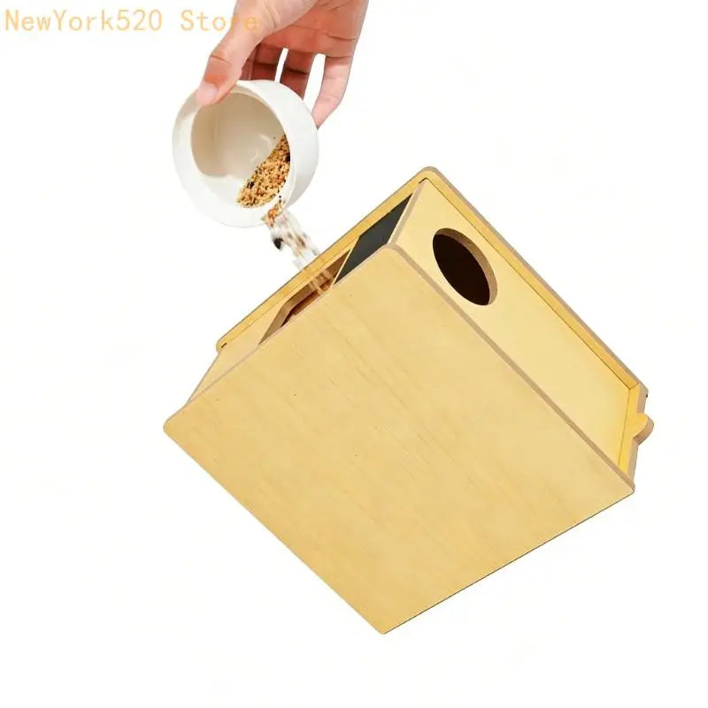Manual Bird Seed Husker with Detachable Cleaner | Large
