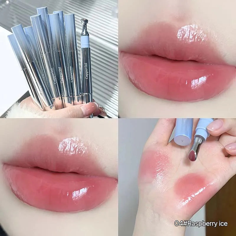 VIBE 6-Shade Moisturizing Lip Gloss Set – Mirror Glossy Finish