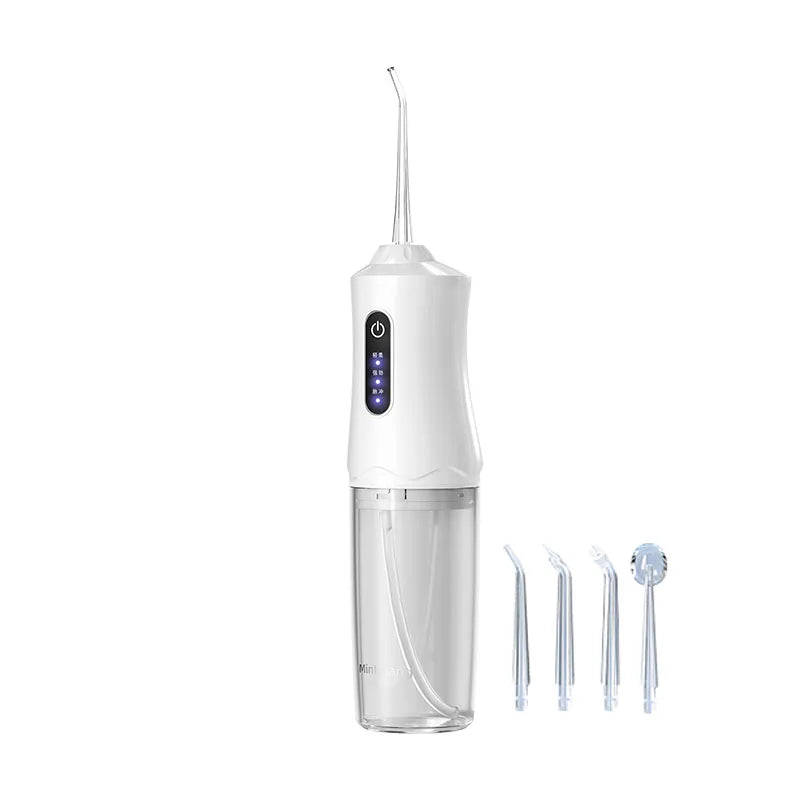 Water Flosser Oral Irrigator 4 Nozzles 3 Modes USB Rechargeable
