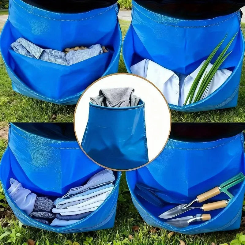 Large-Capacity Fruit Picking Apron – Heavy Duty PE Garden Apron