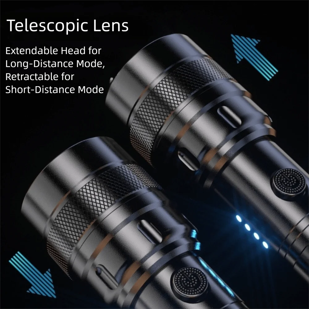 VIBE Ultra Bright LED Flashlight – IPX7 Waterproof Torch