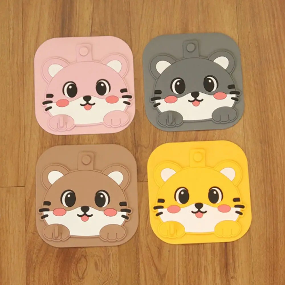 Cartoon Cat Silicone Floor Drain Cover – Anti-Odor Strainer