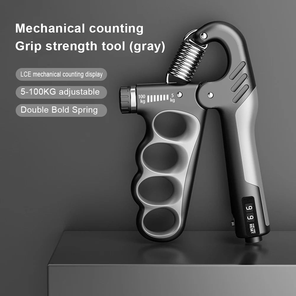 VIBE Hand Gripper 5–100kg Adjustable Grip Strength Trainer