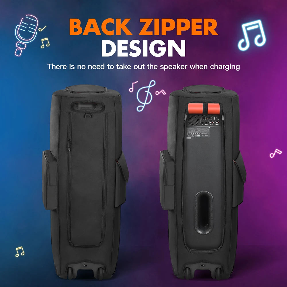 VODOOL Foldable Speaker Dust Cover with Mic Pockets – JBL PartyBox 1000