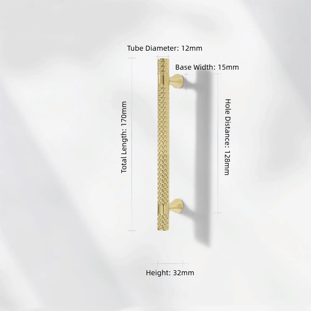Zinc Alloy Cabinet Handles – Gold, Black & Copper Pulls