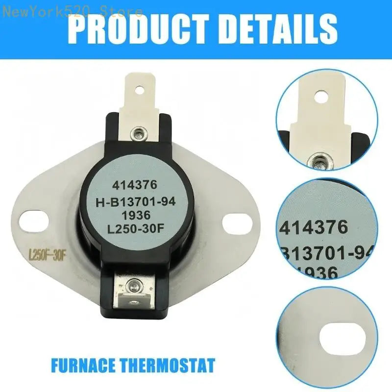 L250-30F Auto Reset Limit Switch – Thermostat Replacement Part