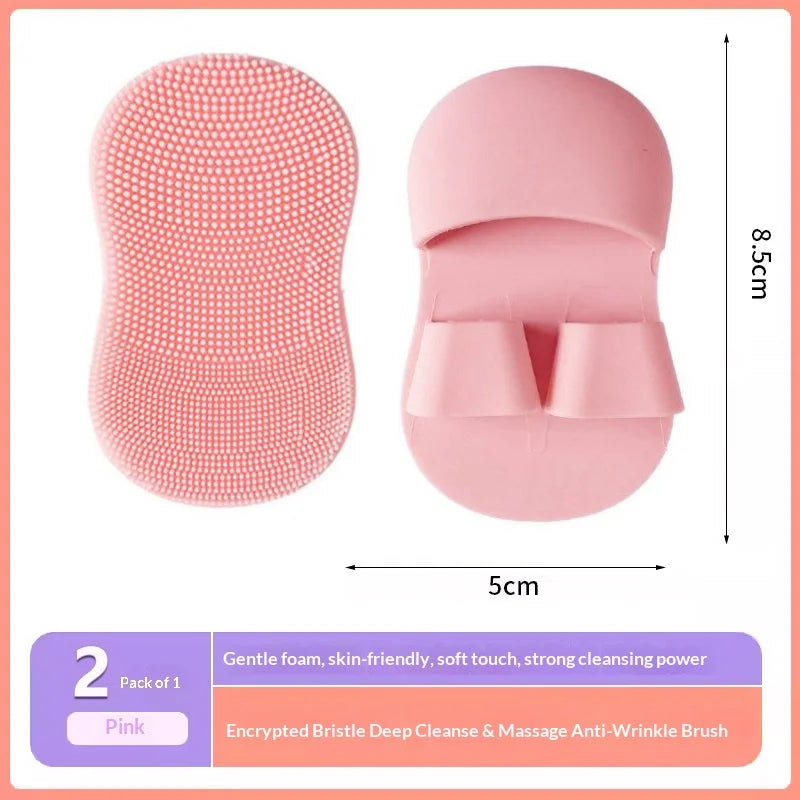 Silicone Finger Facial Cleansing Brush & Face Exfoliator