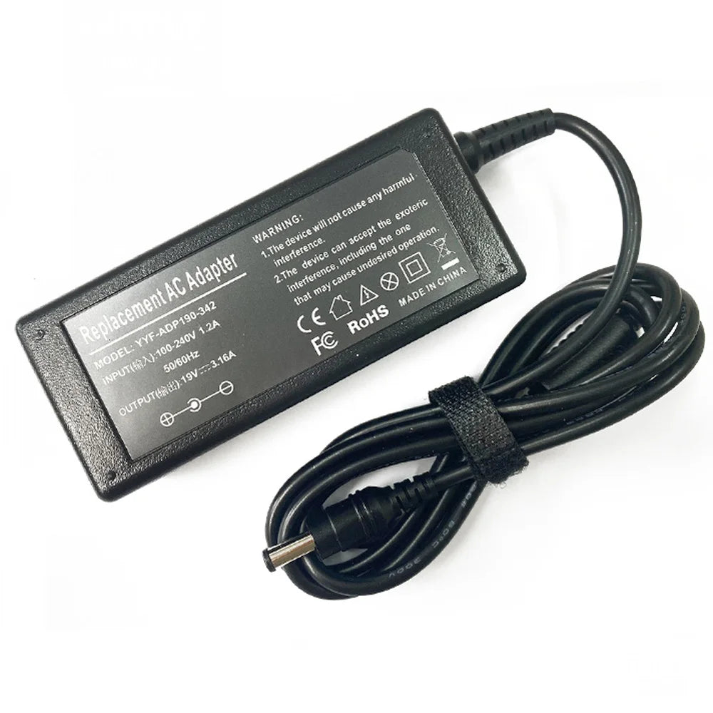 19V 60W Samsung Laptop AC Adapter Charger – NP300 NP305 Series