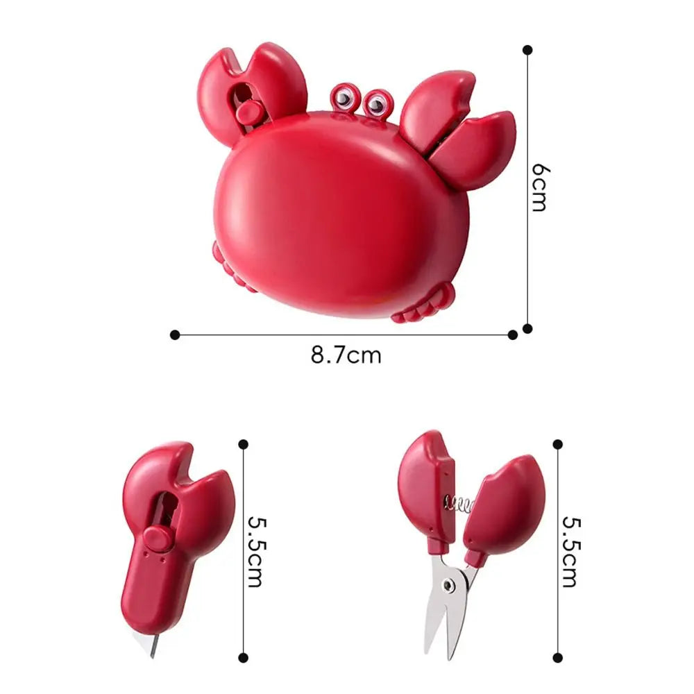 4-in-1 Magnetic Crab Bottle Opener with Scissors & Cutter