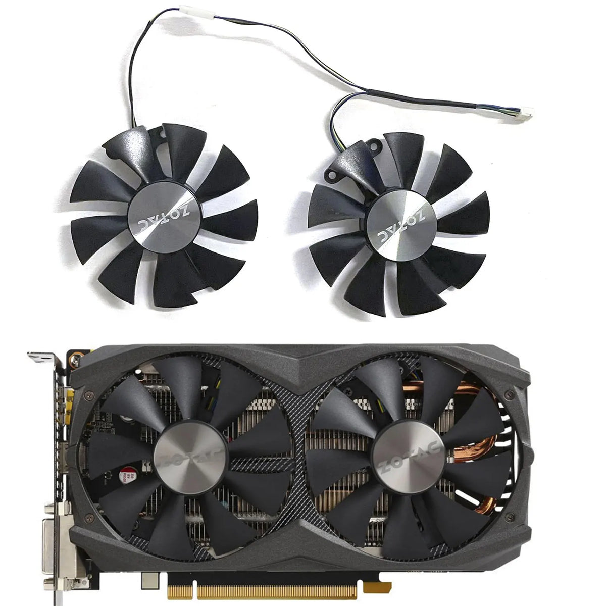 85mm GPU Fan GA91S2H 4-Pin for ZOTAC GTX 950/960 AMP