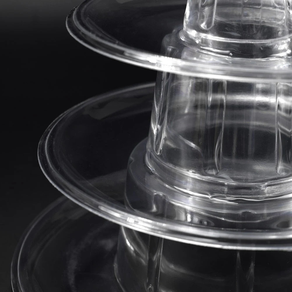 4-Layer Macaron Tower Stand – Cupcake & Cake Display