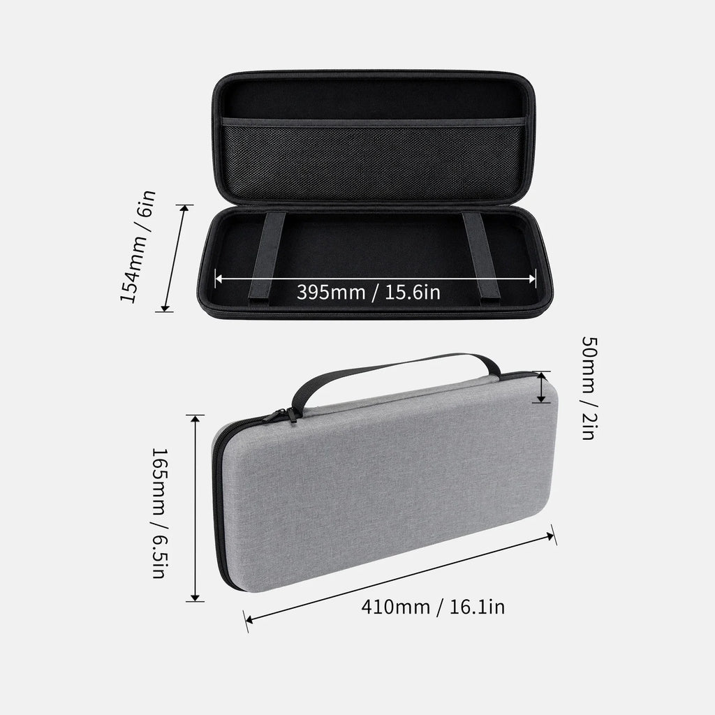 Hard Shell Keyboard Case – 61 Key to Full Size, Waterproof