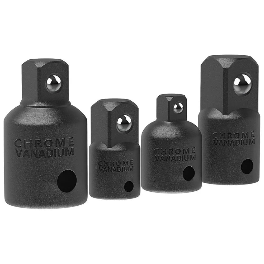 4-Piece Socket Adapter Set – 1/4, 3/8 & 1/2 Inch Drive CR-V