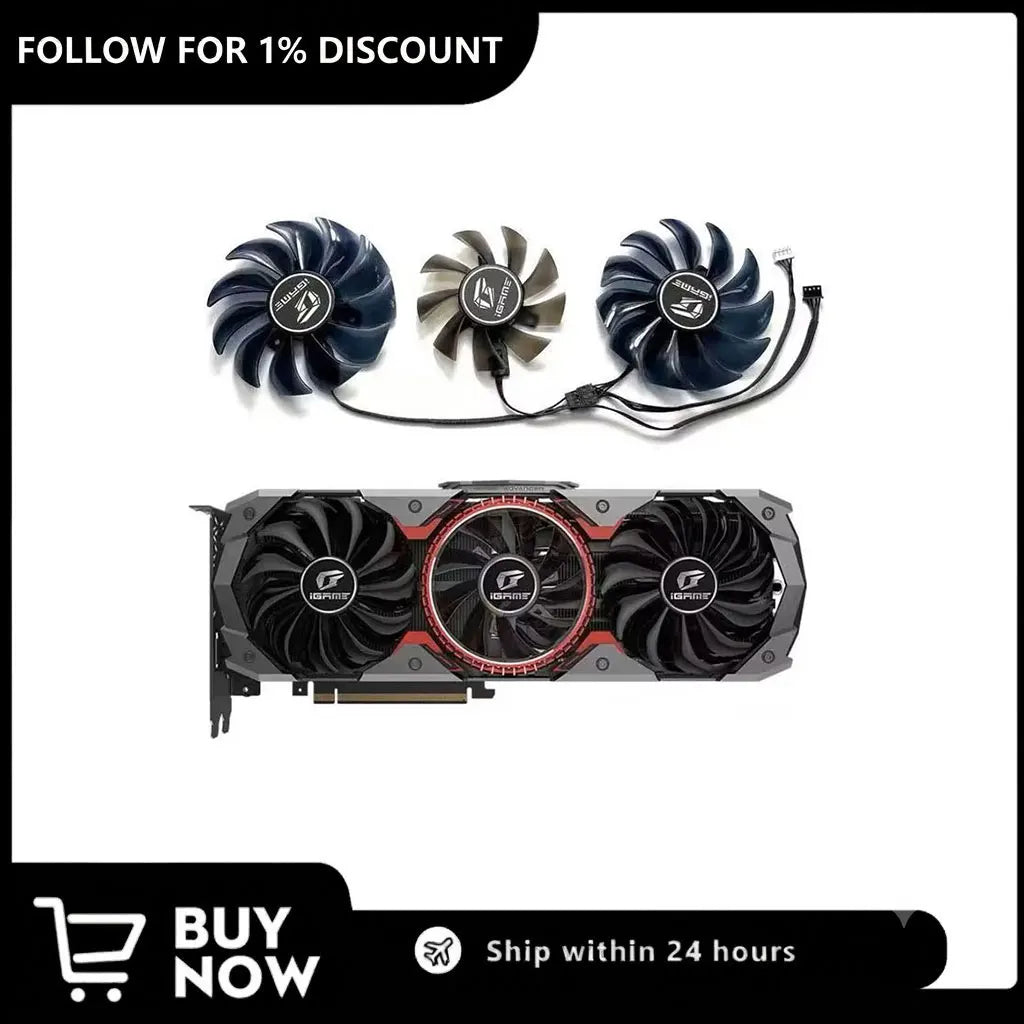 PVA080E12R GPU Fan Replacement – RTX 2080Ti 2060 GTX 1660