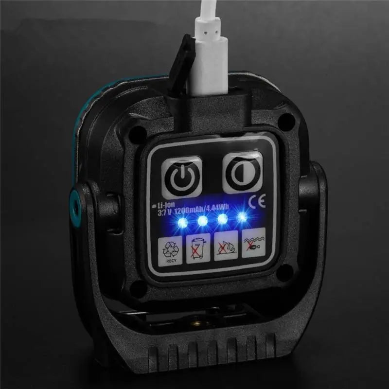Rechargeable LED Camping Lantern – USB Work Light, Compact