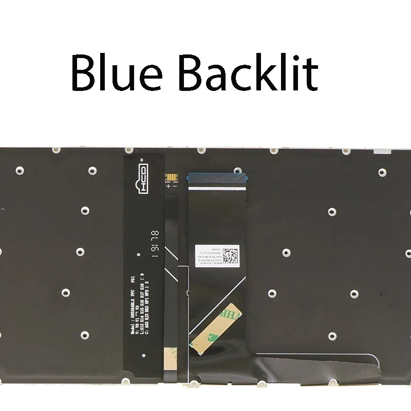 AZUBAY Blue Backlit Keyboard for Lenovo IdeaPad L340 Series