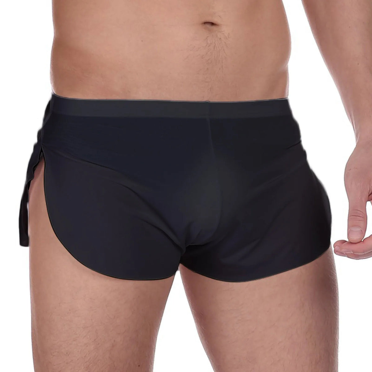 Men's Breathable Gym Shorts – Polyester Jogging Bottoms S–XXL