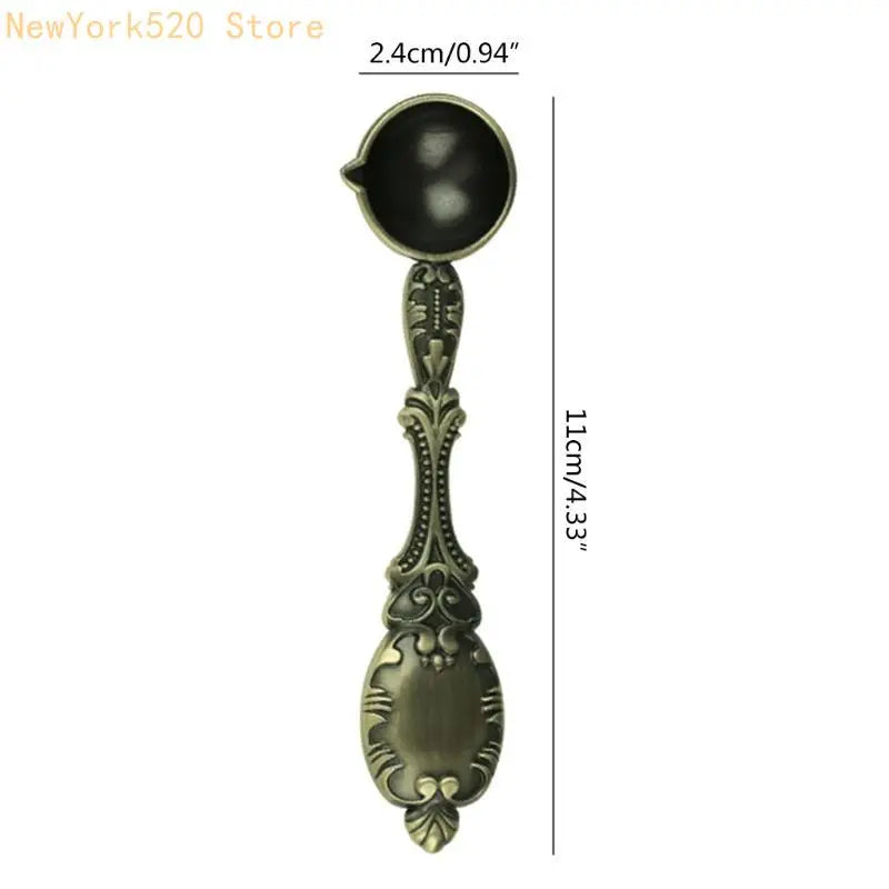 Elegant Metal Wax Sealing Spoon – Wax Melting Tool
