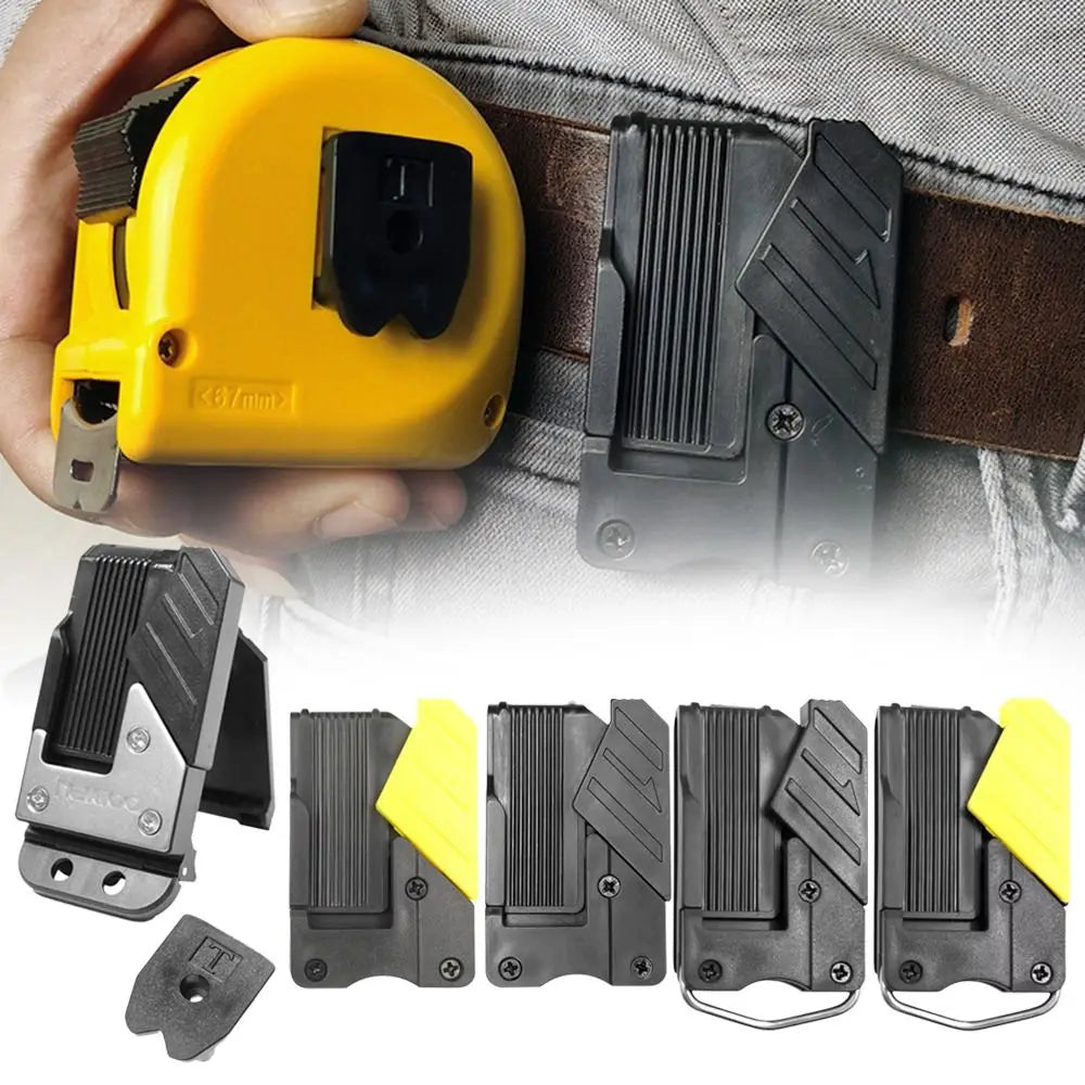 Universal Quick Release Belt Buckle – Tape Measure Holder