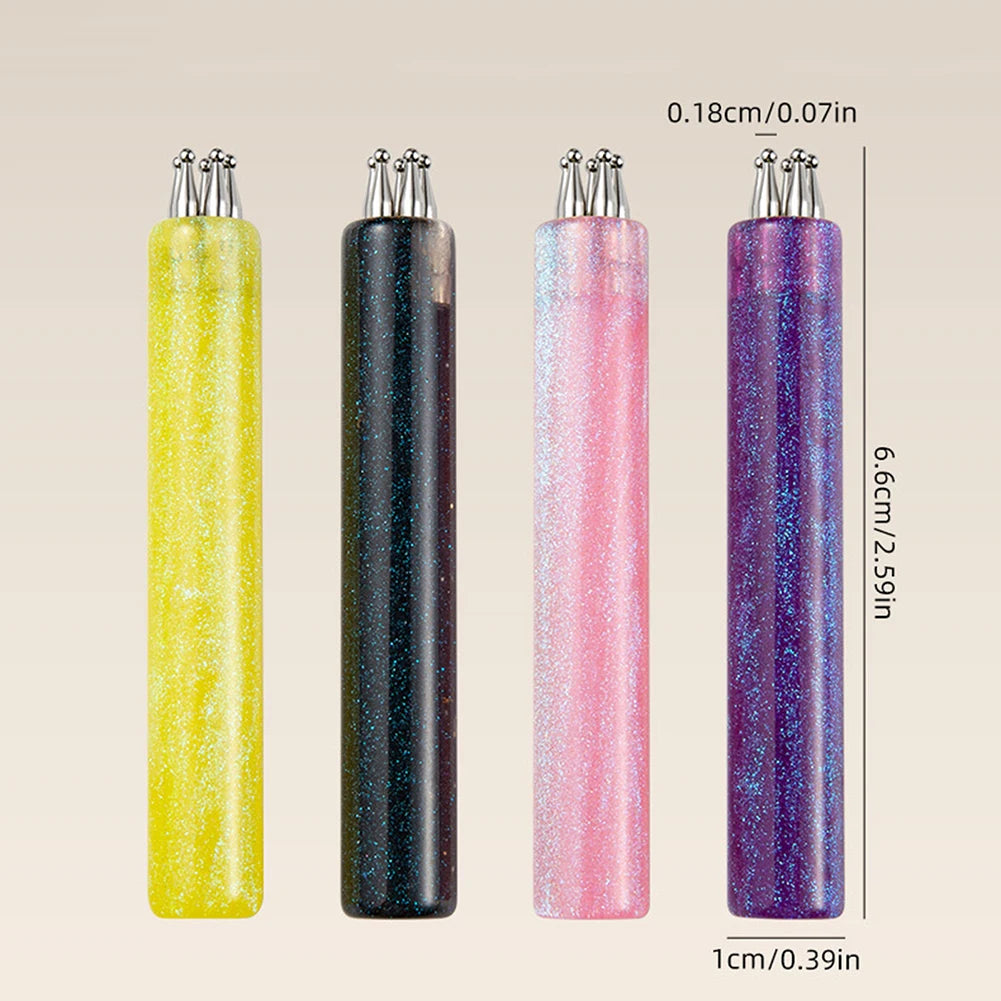5 Petal Flower Nail Dotting Pen – DIY Floral Nail Art Tool