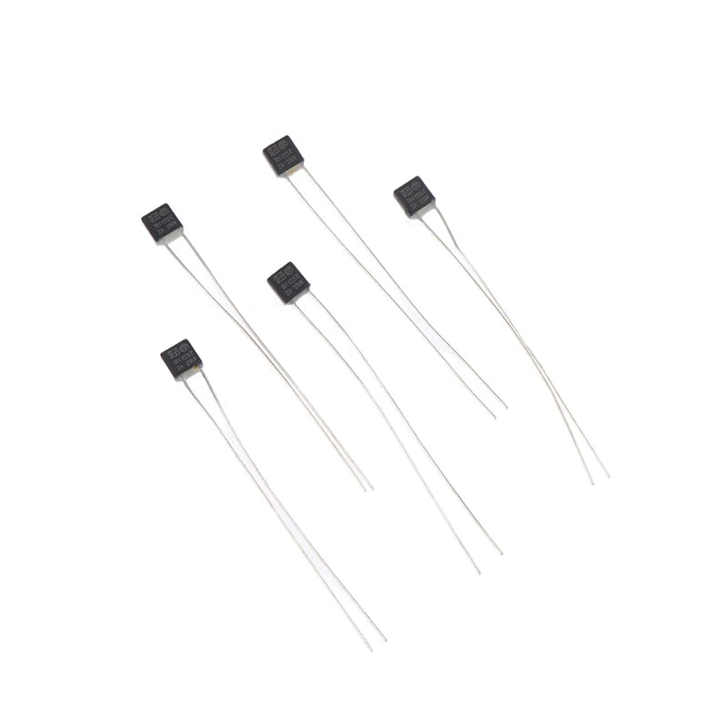 5-Pack 2A 135°C Thermal Fuse – Electric Fan Motor Protector