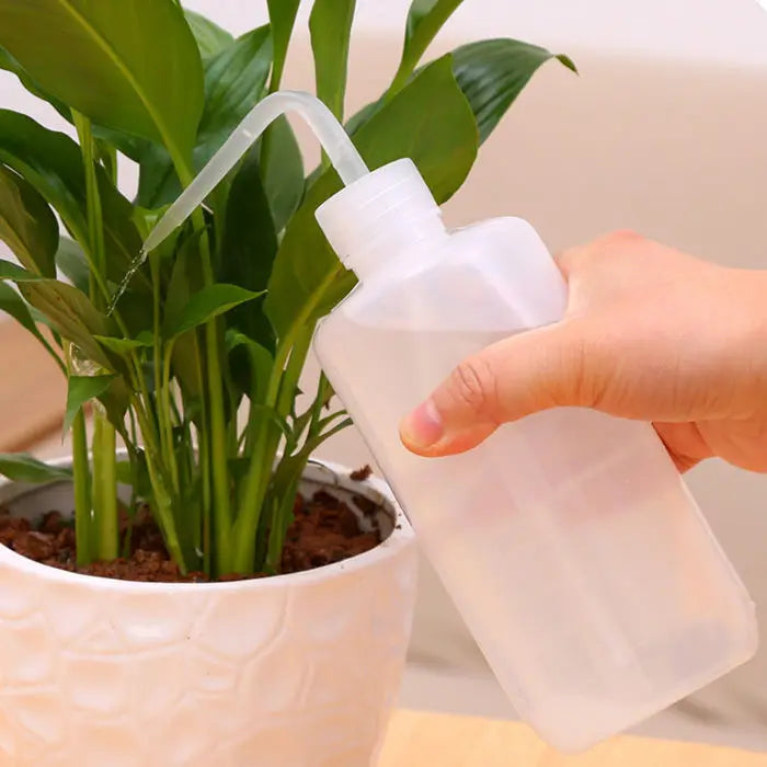 Squeeze Watering Bottle Long Curved Nozzle for Succulents