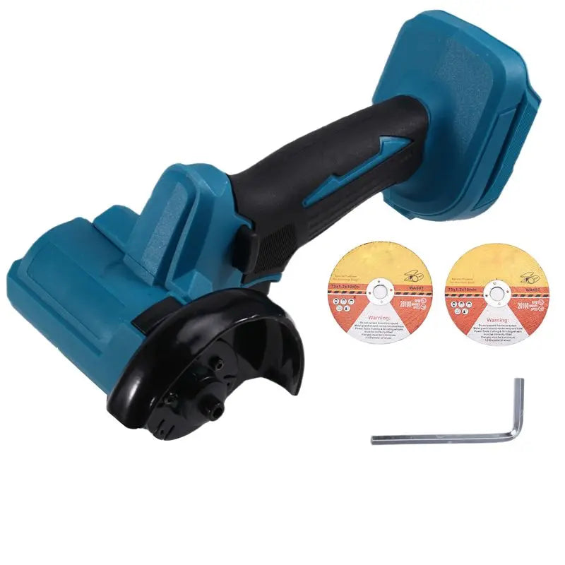 VIBE 3-Inch Cordless Mini Angle Grinder Set – 18V Battery