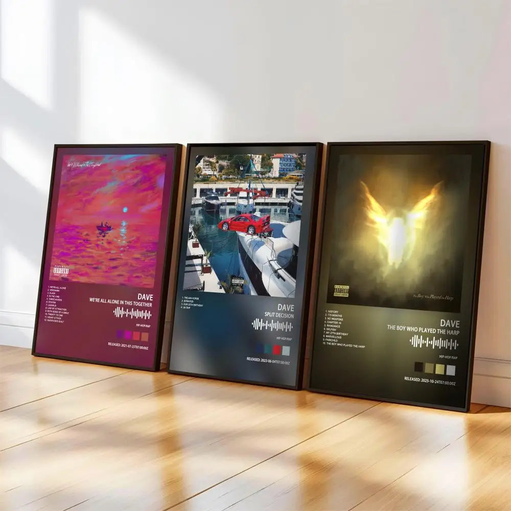 Self-Adhesive Waterproof Art Poster for Bar & Home Décor