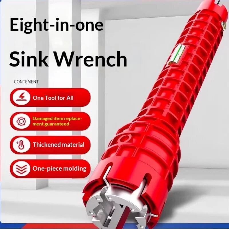 8-in-1 Basin Wrench Faucet Installer Plumbing Tool