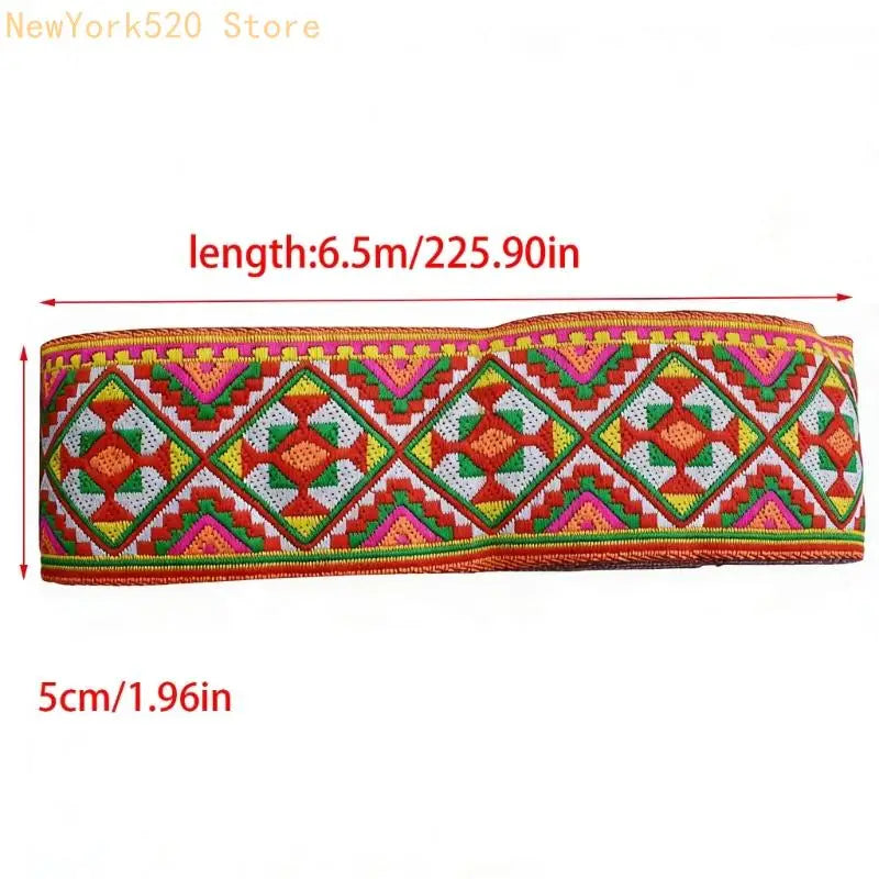 Bohemian Lace Trim Ribbon 6.5m – DIY Clothing & Craft