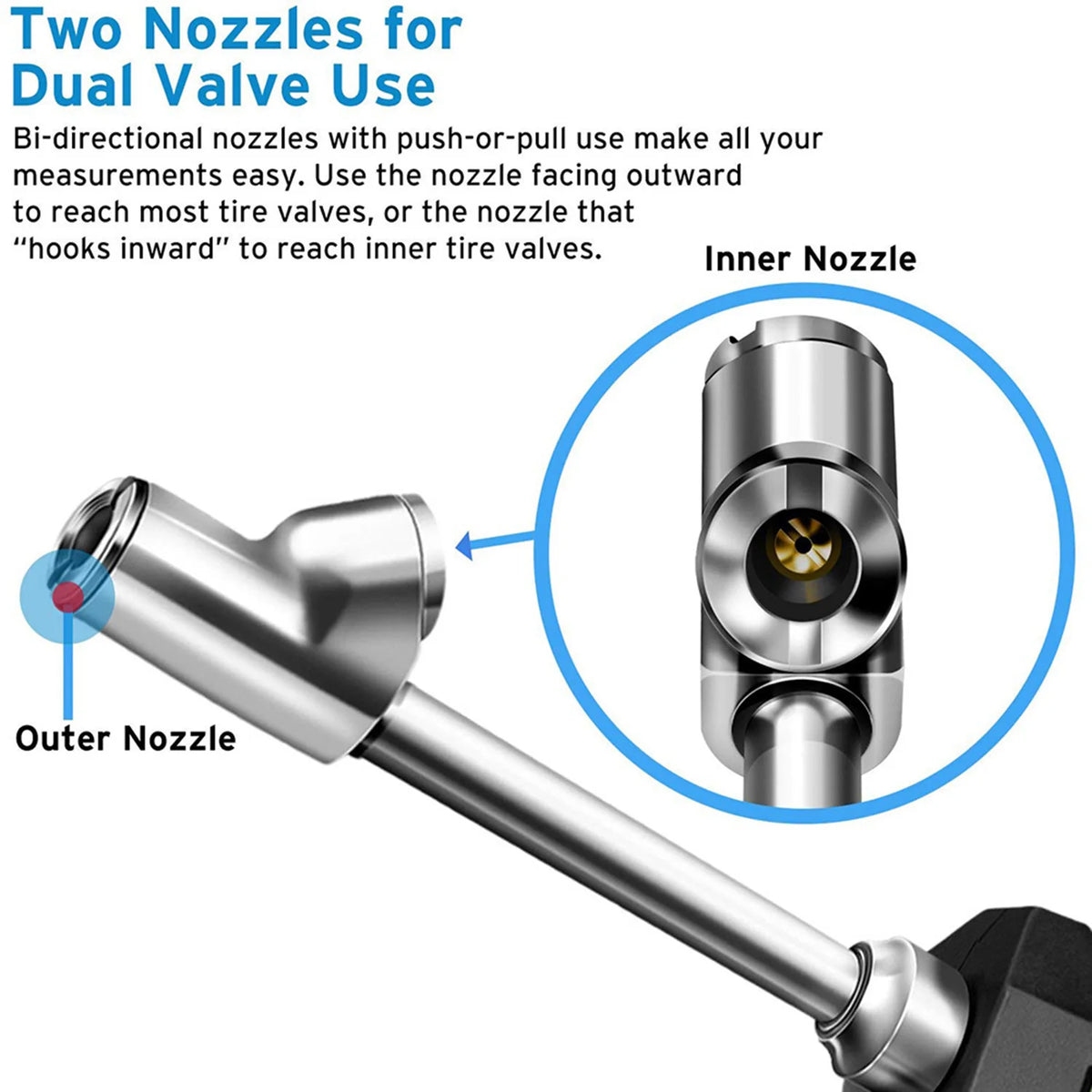 Digital Pencil Tire Pressure Gauge 230 PSI | 4 Units Car Truck