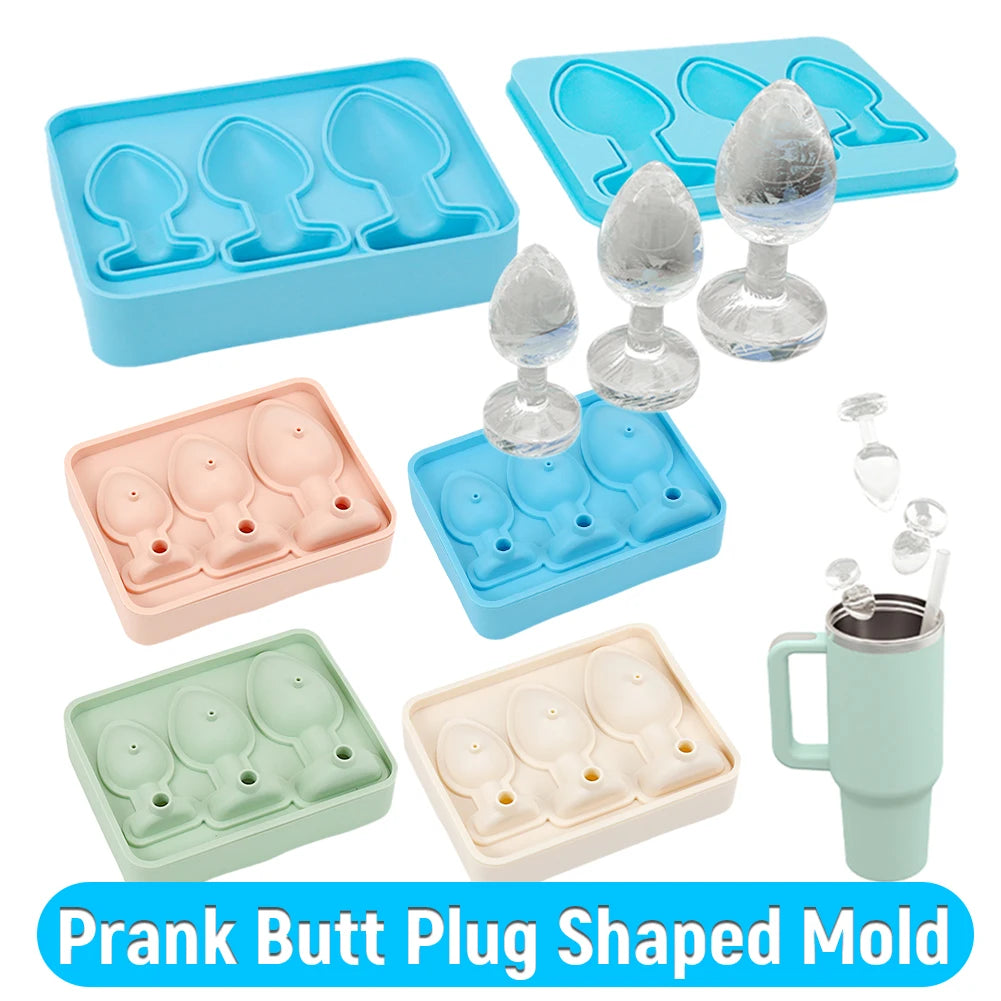 Novelty Silicone Ice Cube Mold – Fun Shape for Cocktails